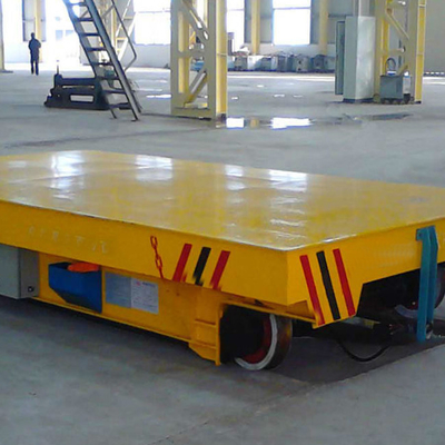 Manufacturing Industry Electric Transfer Cart Rotates Forward Backward Left Right Forward